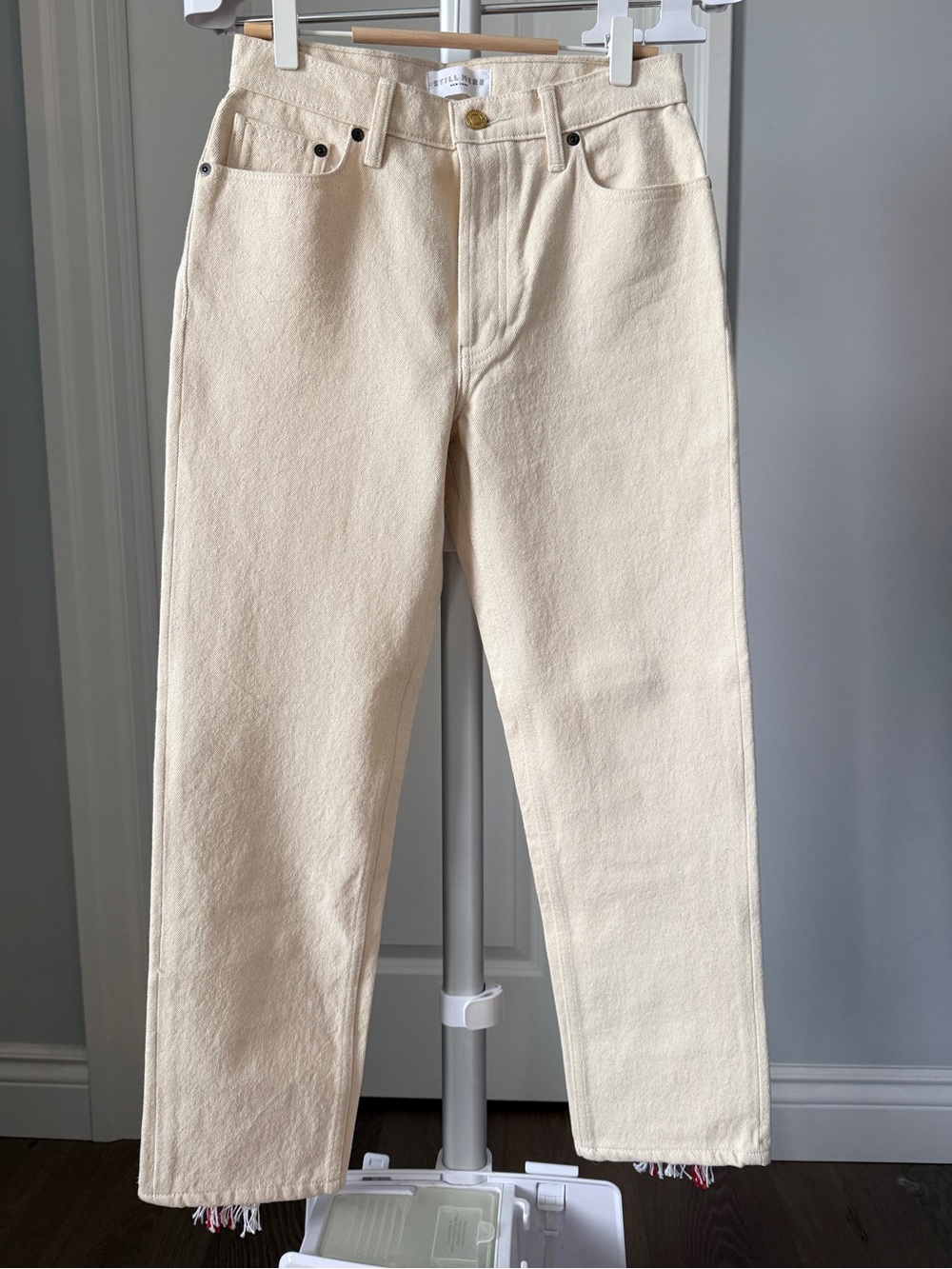 Still Here Turkish Towel Tate High-Waisted Straight Jeans